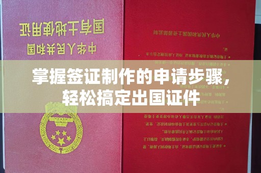 谷城掌握签证制作的申请步骤，轻松搞定出国证件