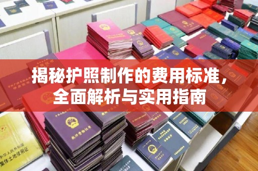 谷城揭秘护照制作的费用标准，全面解析与实用指南