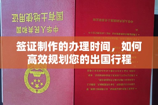 谷城签证制作的办理时间，如何高效规划您的出国行程