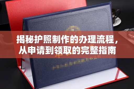 谷城揭秘护照制作的办理流程，从申请到领取的完整指南